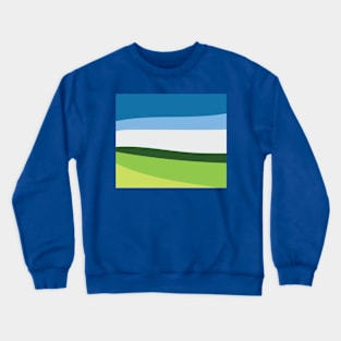 Simple Beach Crewneck Sweatshirt